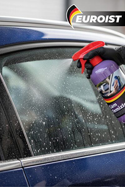 euroist Oto Cam Temizleyici | Yağ, Toz ve Su Lekelerine Karşı Etkili Sprey 50...