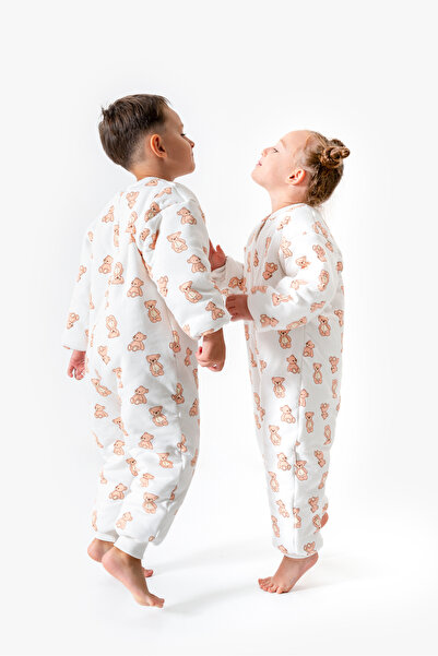 NUNEA Kız Erkek Çocuk Uyku Tulumu – 2.5 TOG, Oeko-Tex Sertifikalı Pamuk İç&Dı...