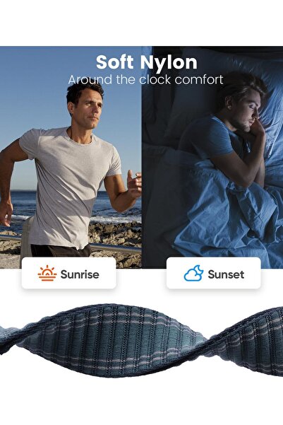 Generic Nylon Fabric Band for Samsung Galaxy Watch Ultra 47mm, Burgundy