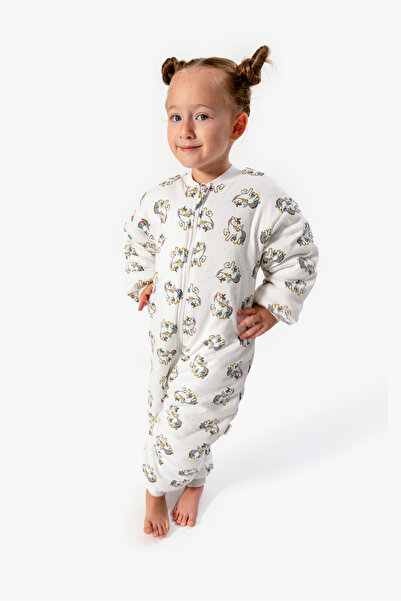 NUNEA Kız Erkek Çocuk Uyku Tulumu – 2.5 TOG, Oeko-Tex Sertifikalı Pamuk İç&Dı...