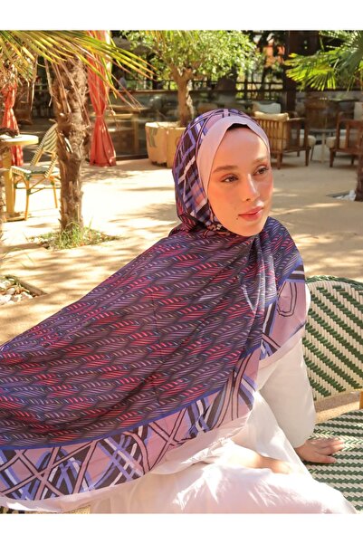 Modakaşmir Şal din mătase Nuren Pattern Medina