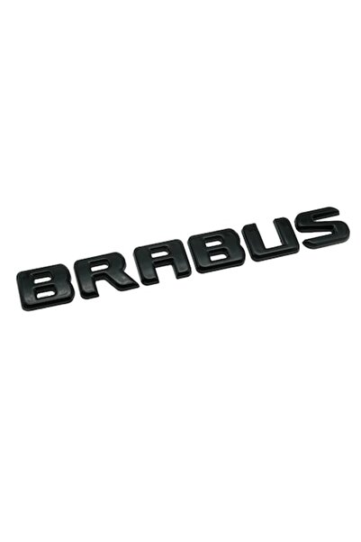 MERCEDES Brabus emblem for rear Mercedes, Black