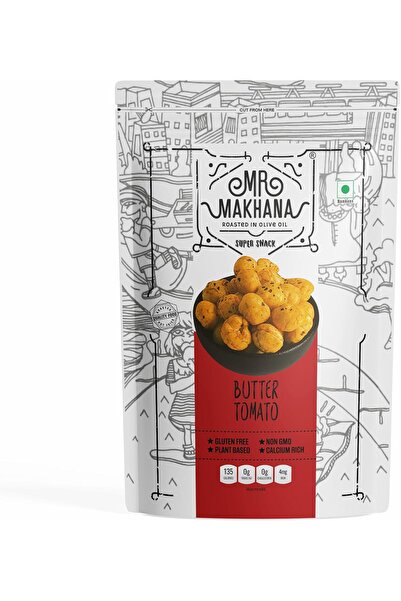 Mr. Makhana Mr Makhana Butter Tomato 75g | Gluten-free | MSG Free
