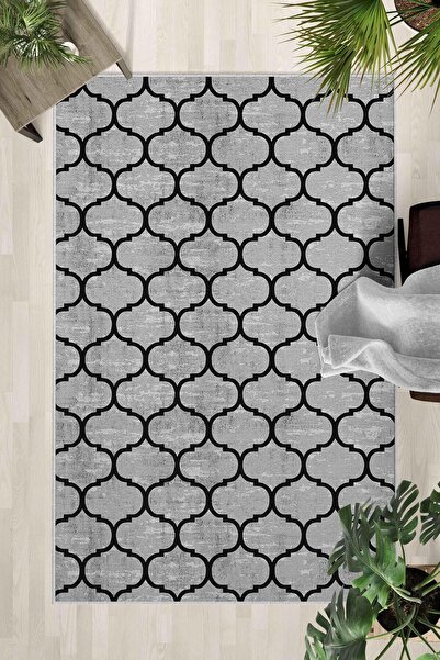 Monnhein Non-Slip Base Washable Carpet – Modern Digital Print Carpet for Kitc...
