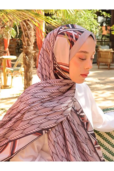 Modakaşmir Μεταξωτό σάλι με σχέδιο Nuren Desen Medina