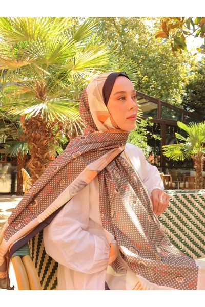 Modakaşmir Nura Desen Medine İpeği Şal