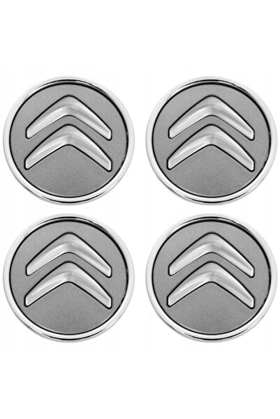 MAF Set de 4 capace de jantă, 60 mm, gri, pentru CITROEN