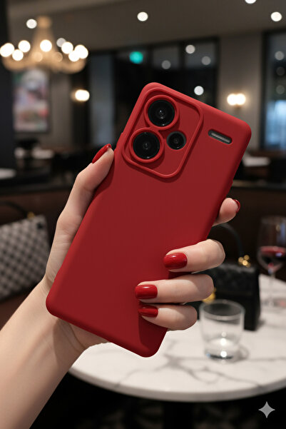 TechTrove Xiaomi Redmi Note 13 Pro Plus Kılıf Içi Kadife Süet Tasarımlı Kamer...