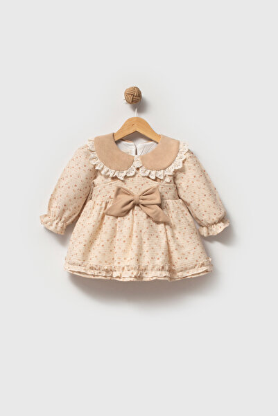 Baby Animals Kız Bebek Elbise Kız Çocuk Elbise Yakalı Doğum Günü Parti Düğün ...