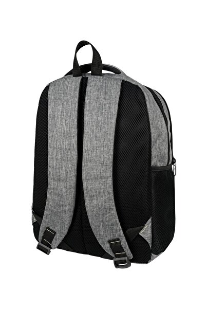 ZS DEMİR Linen Fabric Full Lining Daily School Backpack with Laptop Compartment
