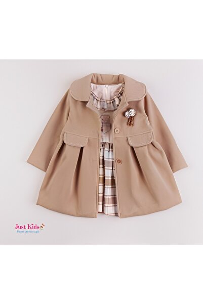 Baby Rose Palton pentru fete, crem, 9-24 luni