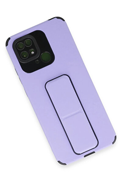 NewFace Mtxdpn Xiaomi Redmi 10C Case Mega Stand Silicone (200020) - Lilac
