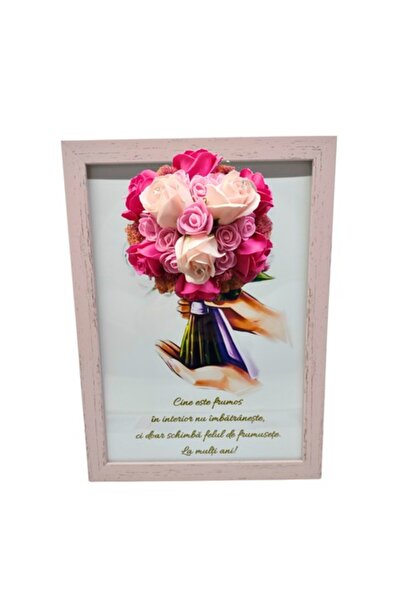T&M Personalizare Imprimeu înrămat A4 (30x21 cm) – „Cele frumoase din interio...