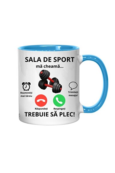 T&M Personalizare Cană personalizată - „Mă cheamă sala, trebuie să merg!”, in...