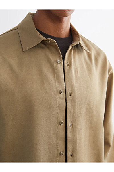 LC Waikiki Cămașă pentru bărbați cu mânecă lungă LCW Vision Slim Fit