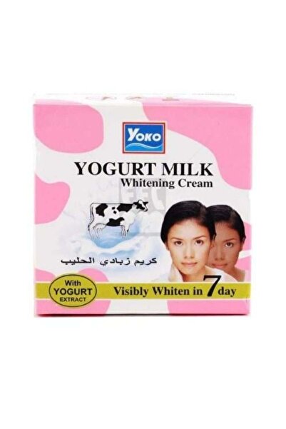 YOKO كريم الحليب والزبادي لتبييض البشرة 4 جرام