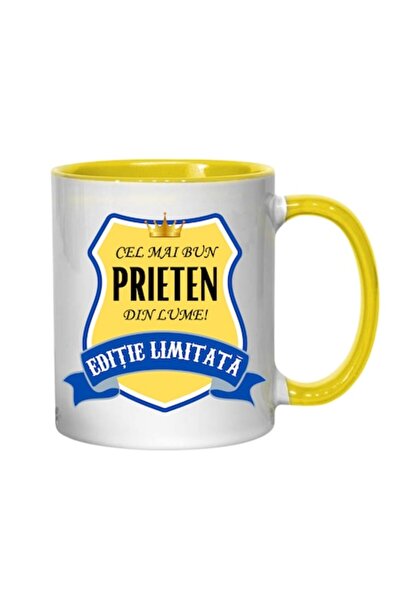 T&M Personalizare Cană personalizată - Cel mai bun prieten din lume, interior...