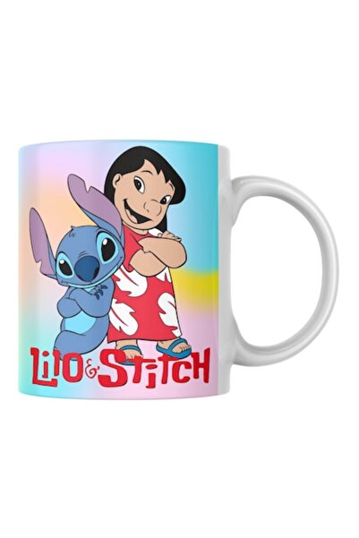 T&M Personalizare Cană personalizată - Lilo și Stitch, albă, 330 ml, v2