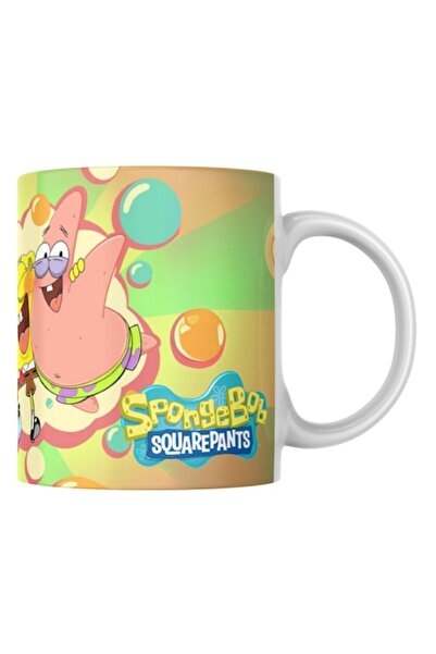 T&M Personalizare Cană personalizată - SpongeBob, albă, 330 ml, v3