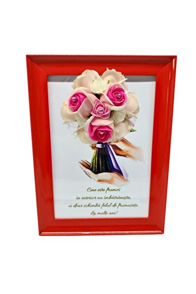 T&M Personalizare Tablou înrămat A4 (30x21 cm) - „Frumoasele din interior nu ...
