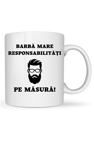 T&M Personalizare Cană personalizată „Barbă Mare - responsabilități asortate”...