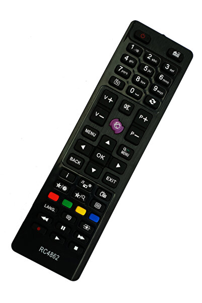 KNTECH KNTECH® remote control, for Hitachi, Horizon, Teletech, Vestel: RC4849, RC4862, RC4875, batteries included