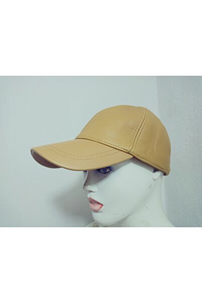 hoaryage Unisex Genuine Lambskin Baseball Cap