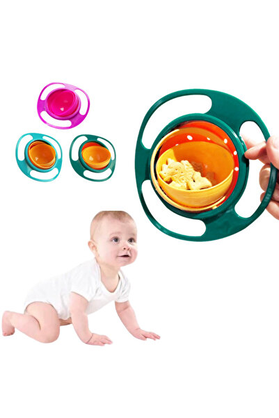 HANNA Bol rotativ cu protectie anti-varsare pentru bebelusi