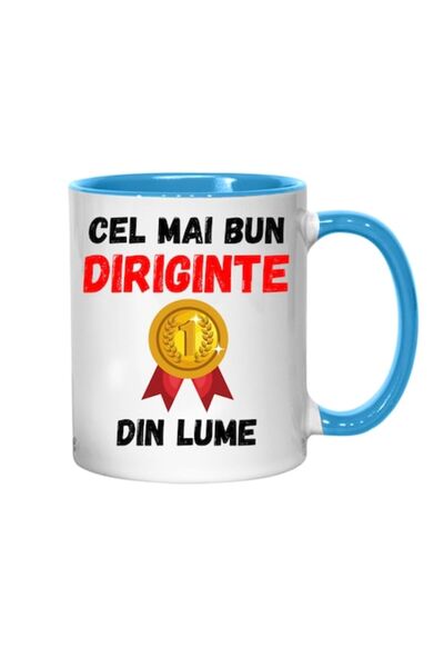 T&M Personalizare Cană personalizată - „Cel mai bun profesor din lume!”, inte...