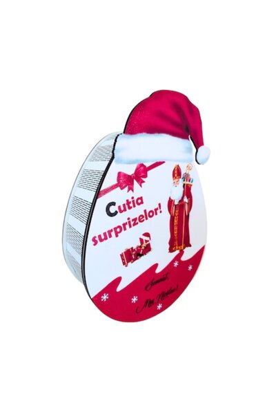 T&M Personalizare Cutie personalizată din lemn „Surpriză” semnată de Sfântul ...