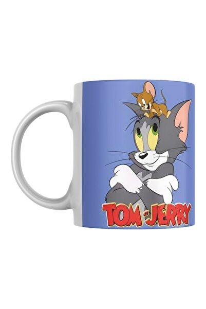 T&M Personalizare Cana personalizata - Tom si Jerry, alba, 330 ml, v2