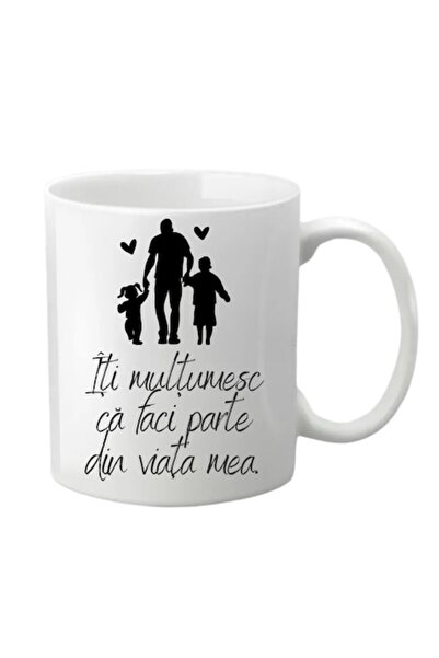 T&M Personalizare Cană personalizată - Mulțumesc că faci parte din viața mea,...