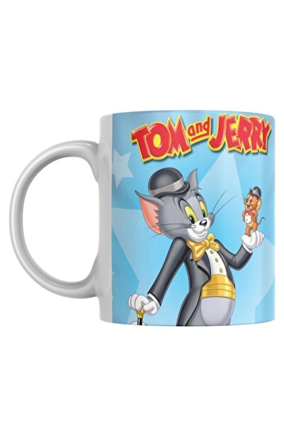 T&M Personalizare Cană personalizată - Tom și Jerry, albă, 330 ml, v3
