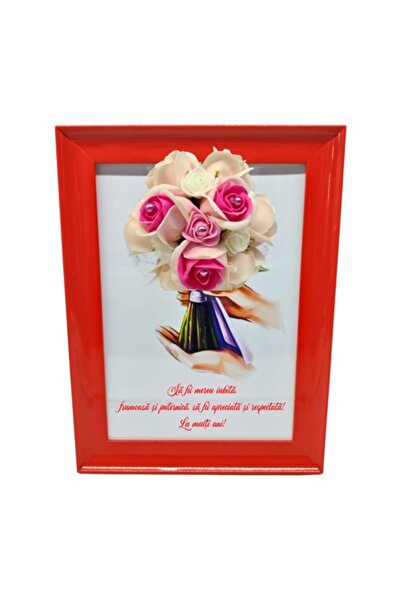 T&M Personalizare Tablou înrămat A4 (30x21 cm) - Fie ca tu să fii mereu iubit...