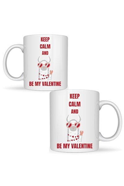 T&M Personalizare Cană personalizată „Keep Calm and be my Valentine!” Ziua În...