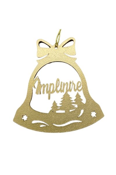 T&M Personalizare Glob de Crăciun decorativ personalizat din lemn - Design cl...