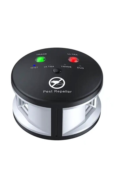 goBERA Aparat ultrasunete goBERA® Duo Pest Repeller, anti rozatoare, anti insecte, acoperire 360°, 550m²