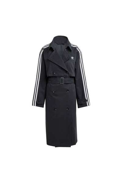 adidas TCOAT TWILL Kadın Siyah Ceket IZ0381