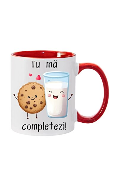 T&M Personalizare Cană personalizată „Mă completezi” v18, Dragobete/Ziua Îndr...