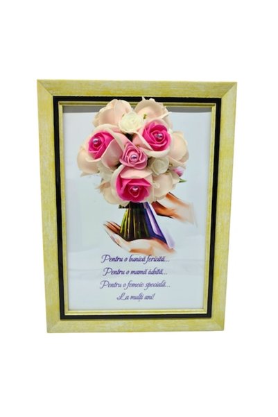 T&M Personalizare Înrămat A4 (30x21 cm) - Pentru bunică/mamă/femeie specială ...