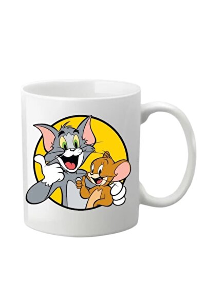T&M Personalizare Cană personalizată - Tom și Jerry, albă, 330 ml, v4