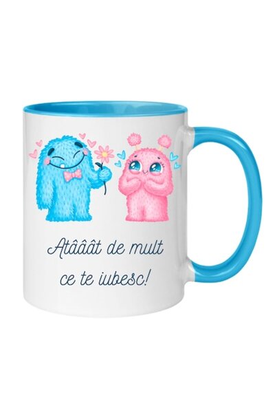 T&M Personalizare Cană personalizată „Fii Valentinul meu” v2, Dragobete/Ziua ...