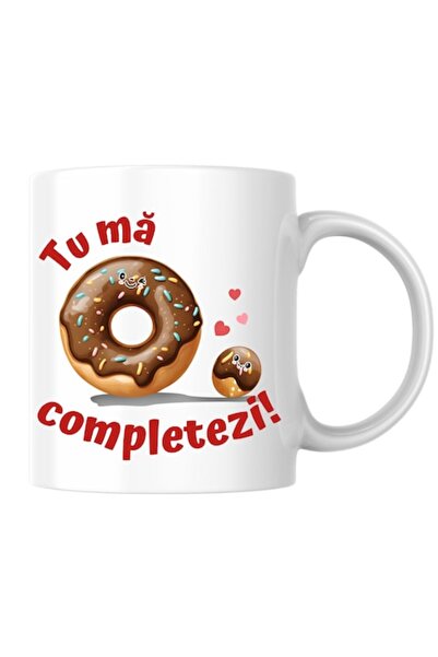T&M Personalizare Cană personalizată „Mă completezi” v14, Dragobete/Ziua Îndr...