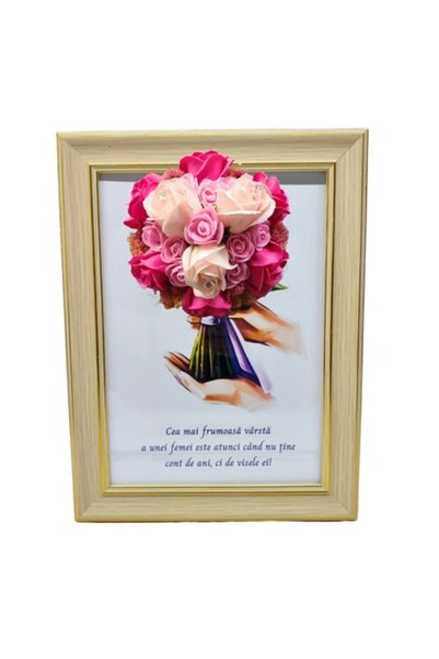 T&M Personalizare Tablou înrămat A4 (30x21 cm) - „Cea mai frumoasă vârstă a u...