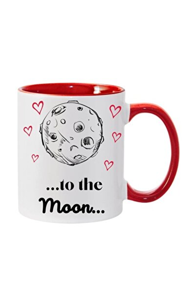 T&M Personalizare Cană personalizată „...to the..mooon..”, Ziua Îndrăgostițil...