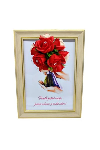 T&M Personalizare Tablou înrămat A4 (30x21 cm) - „Puțină magie, puțină nebuni...
