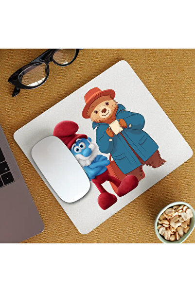 OEM Mousepad Paddington Papa Smurf