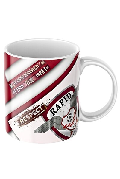 T&M Personalizare Cană personalizată - FC Rapid București, fotbal, suporter, ...