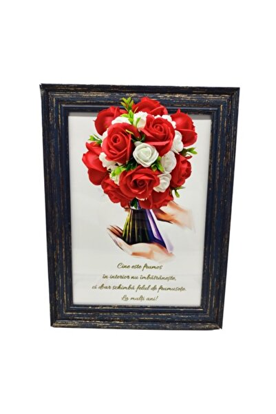 T&M Personalizare Tablou înrămat A4 (30x21 cm) - „Frumoasele din interior nu ...