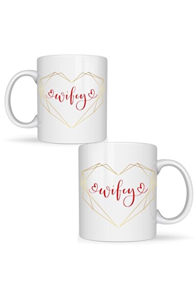 T&M Personalizare Cană personalizată „Soție, Soție”, Ziua Îndrăgostiților, al...